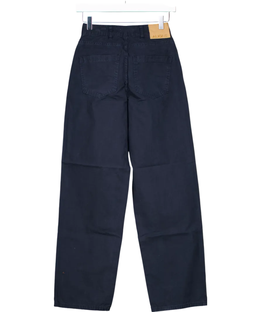 Aligne Blue Nyah Straight Leg Trouser W24