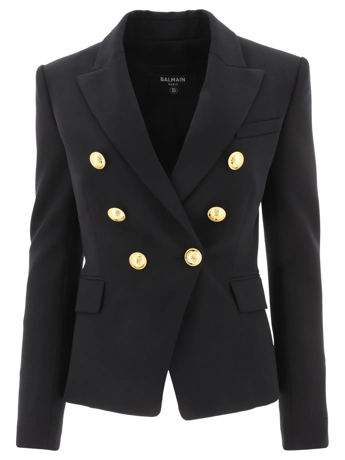 Balmain Button-Detail Tailored Blazer