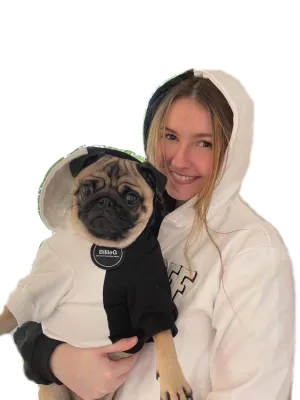 BFF 2 Tone Hoodies for Humans