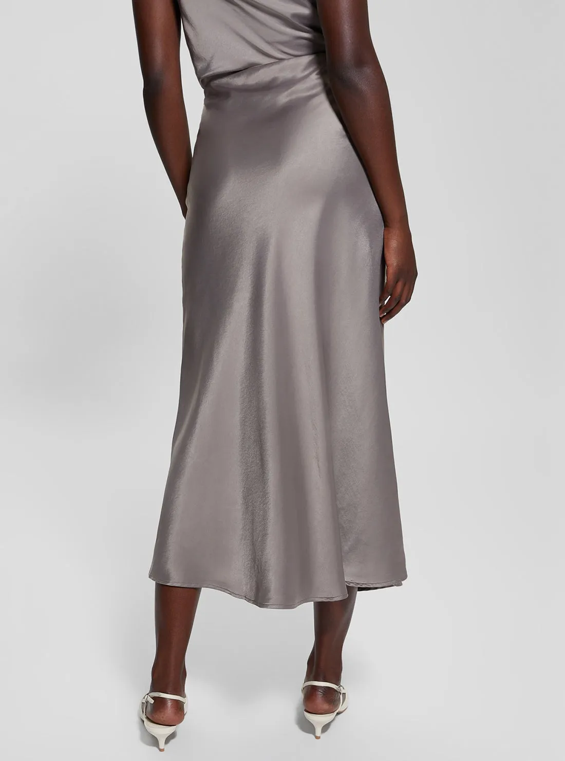Brown Anastasia Maxi Skirt