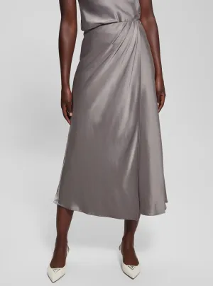 Brown Anastasia Maxi Skirt