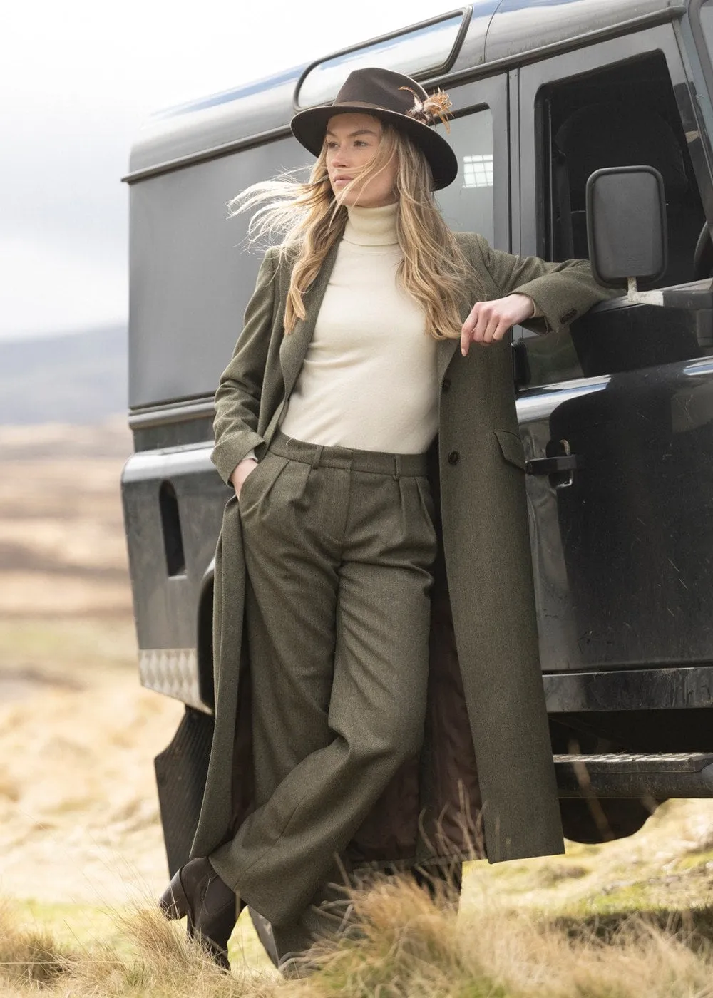 Catherine Tweed Coat