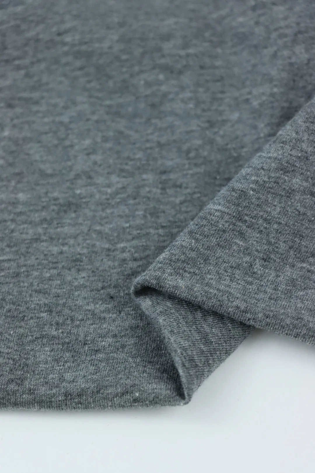 Charcoal Lightweight Cotton Spandex Jersey