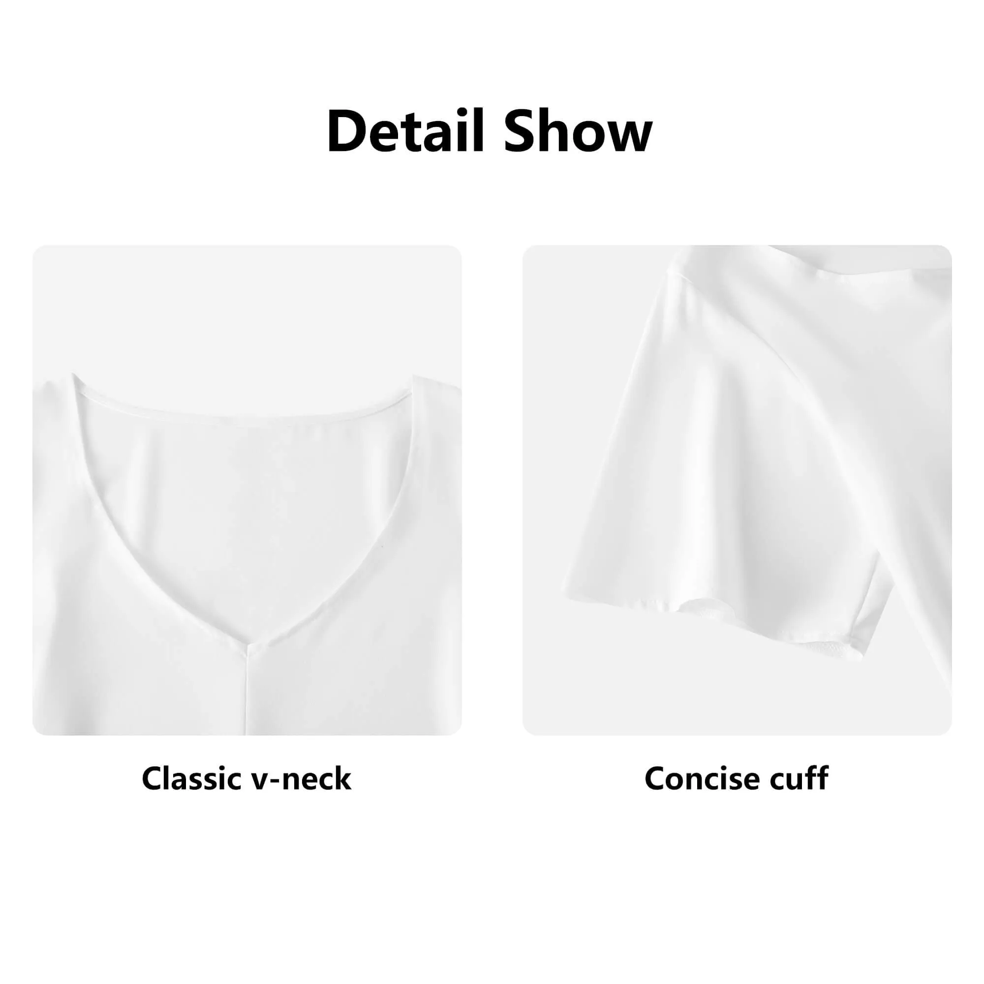 Cherry Blossom Women‘s’ V-neck Streamers Blouse - 4 colors