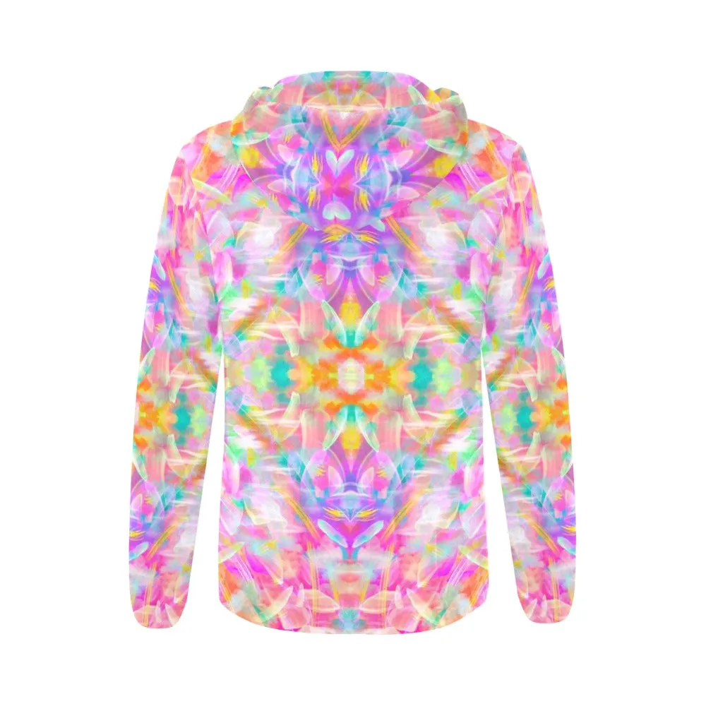Colourful Whispers Full Zip Hoodie up to 2 XL