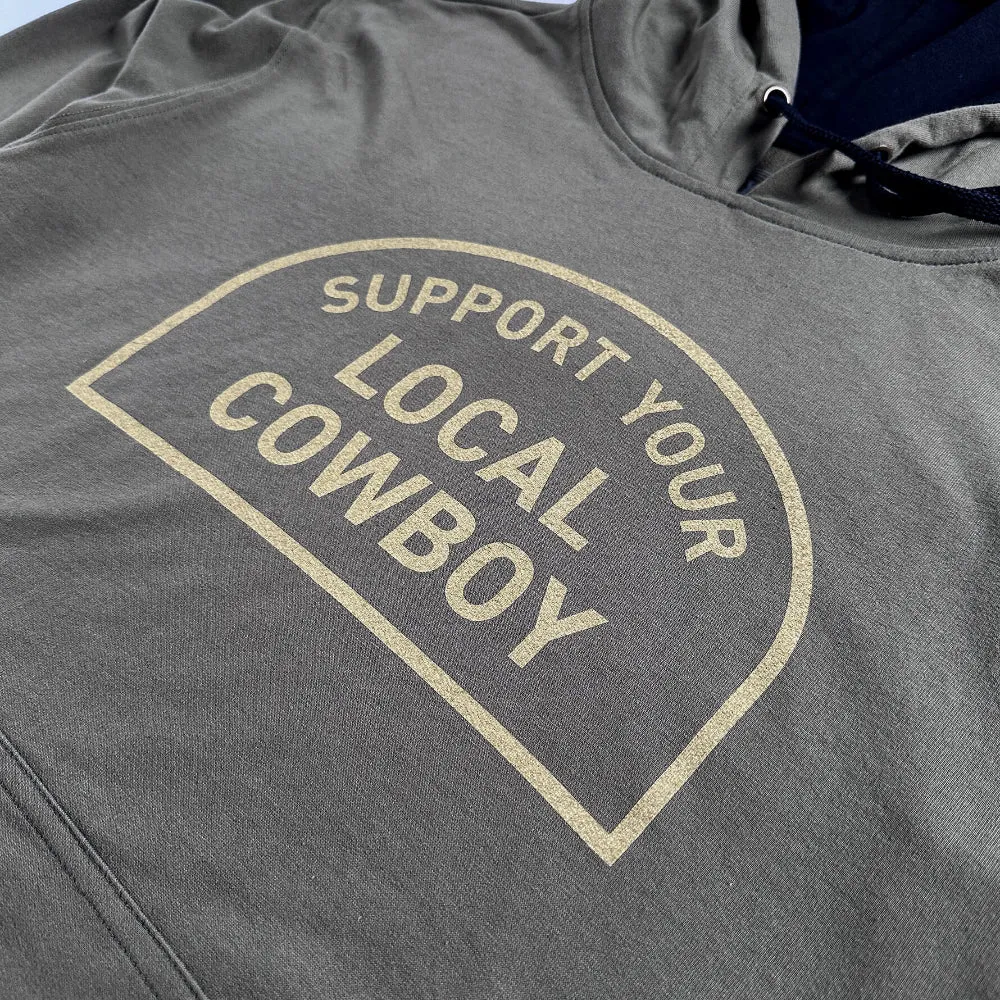 Cowboy Cool - Support Your Local Cowboy Hoodie