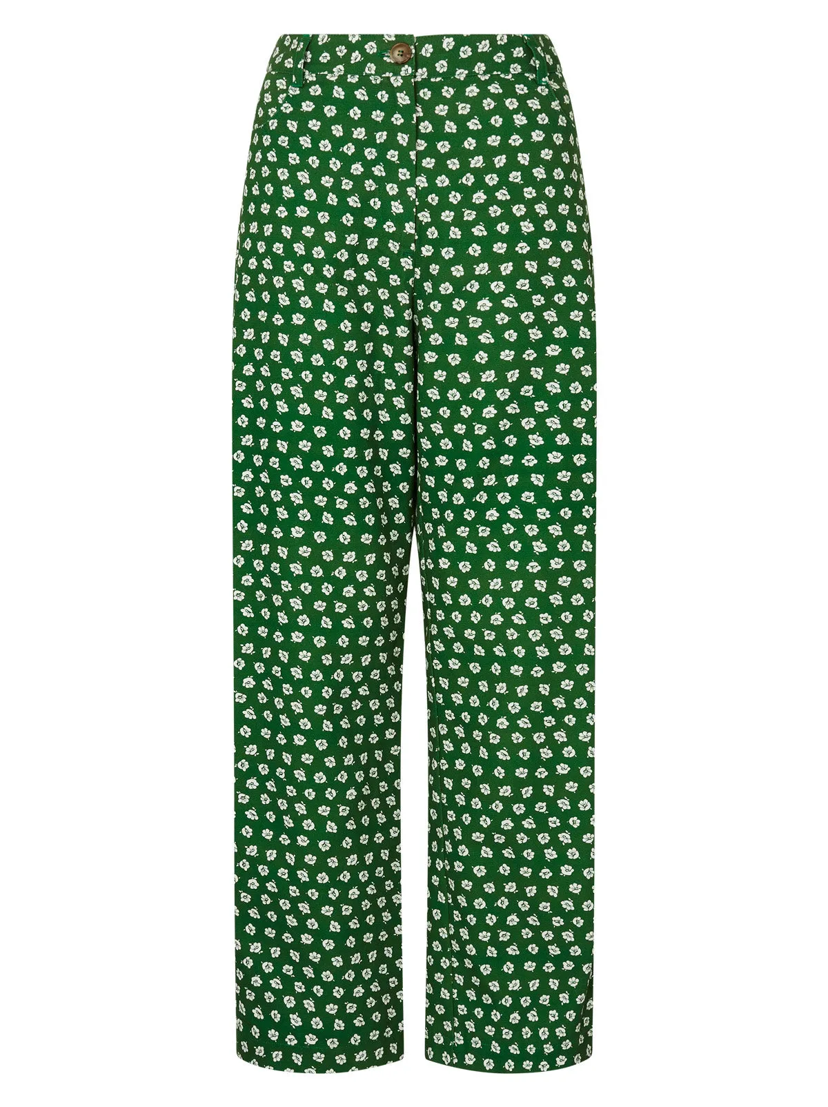 Daniella Green Ditsy Floral Trousers