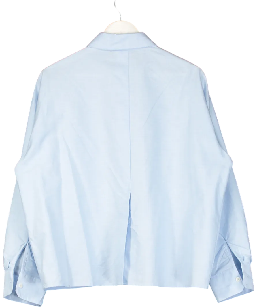 Djerf Avenue Breezy Shirt Blue UK M