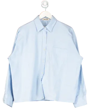 Djerf Avenue Breezy Shirt Blue UK M
