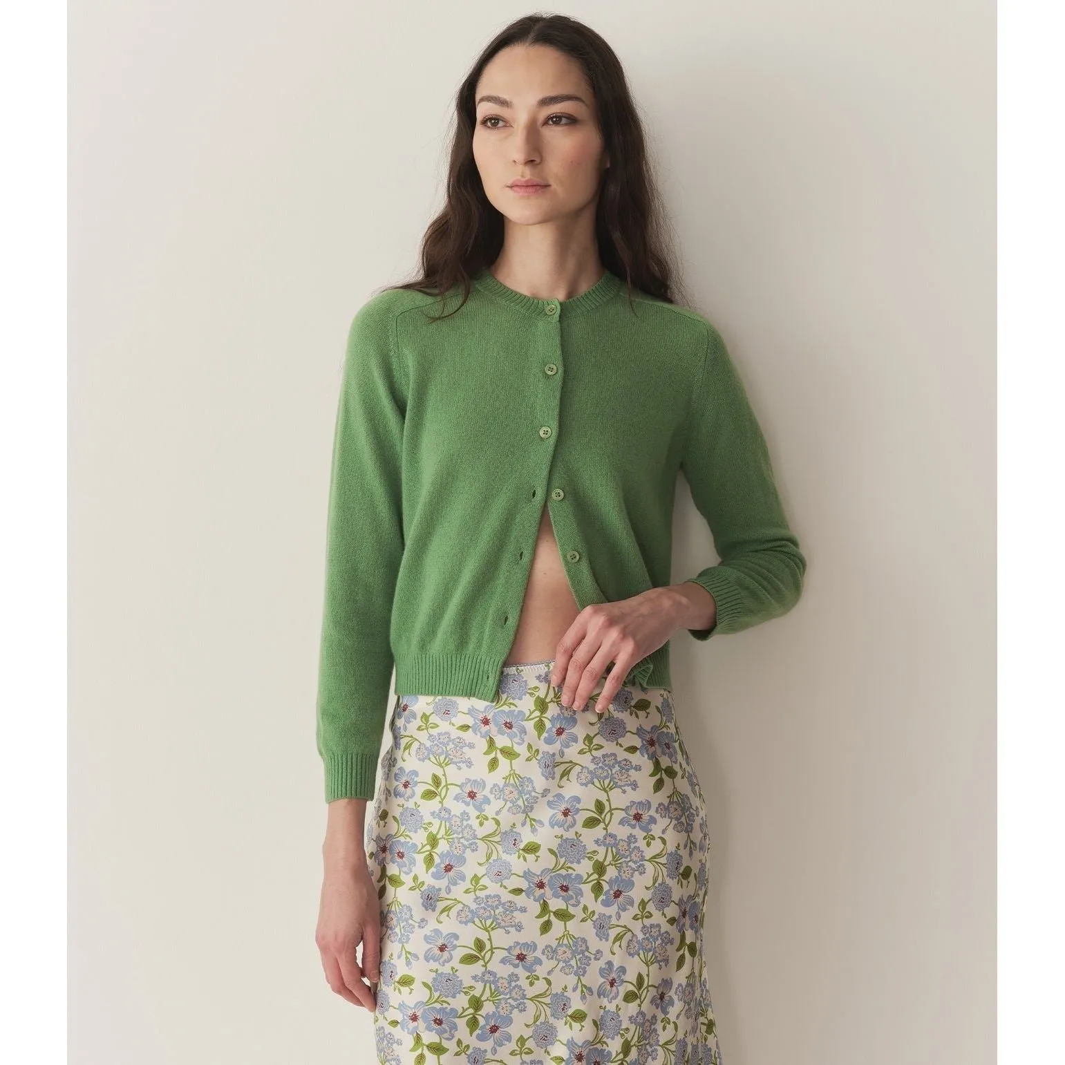 Doen Elowena Skirt Ivory Strawberry Moon Floral