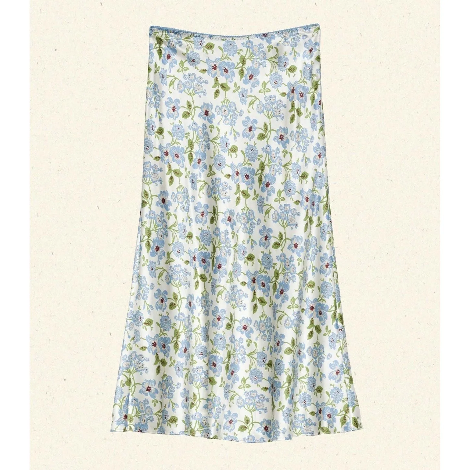 Doen Elowena Skirt Ivory Strawberry Moon Floral