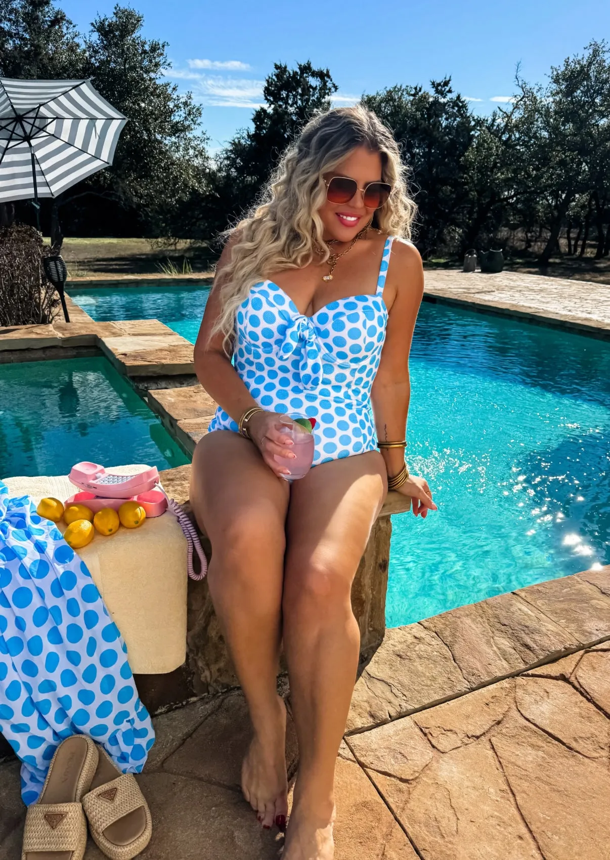 Dolce Vita Blue - Swim Set