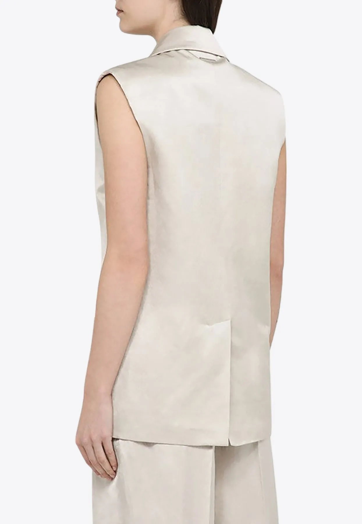 Double-Breasted Tailored Gilet