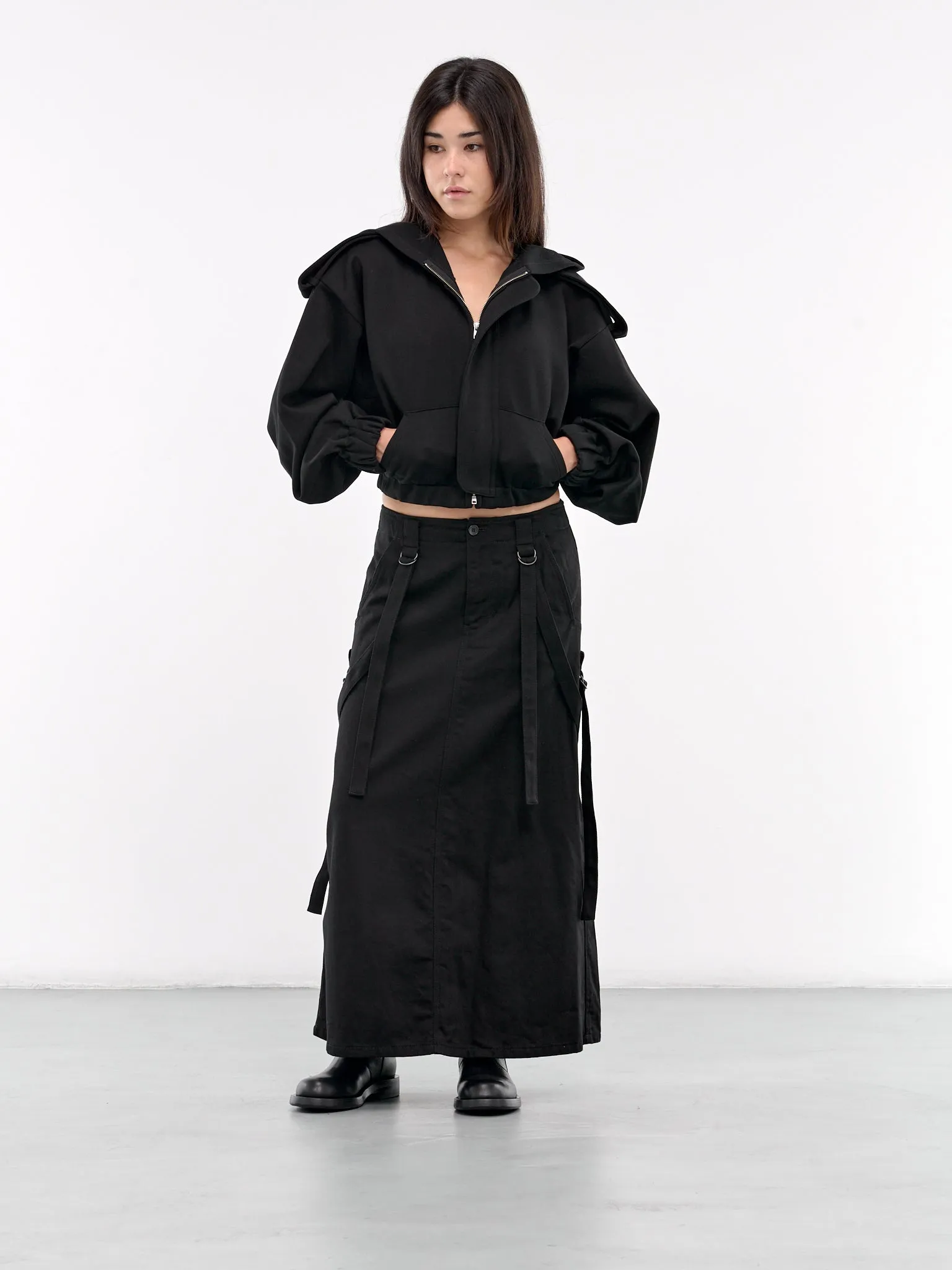 Epaulet Parka (LO-T42-045-BLACK)