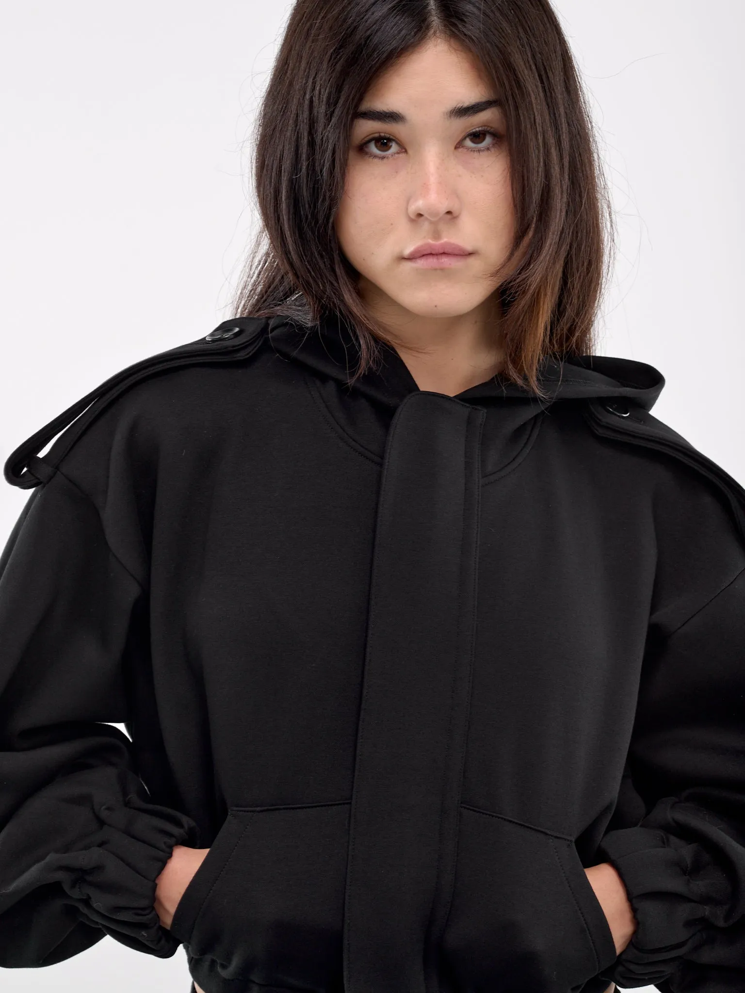 Epaulet Parka (LO-T42-045-BLACK)