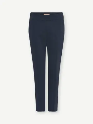 Gustav Mare High Waist Navy Trousers