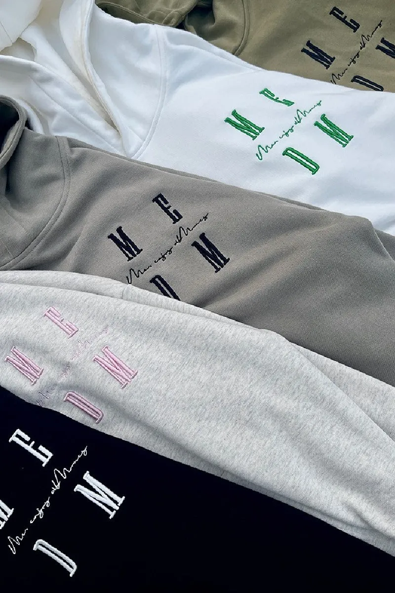 Hoodie With Embroidered Logo