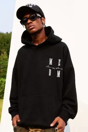 Hoodie With Embroidered Logo