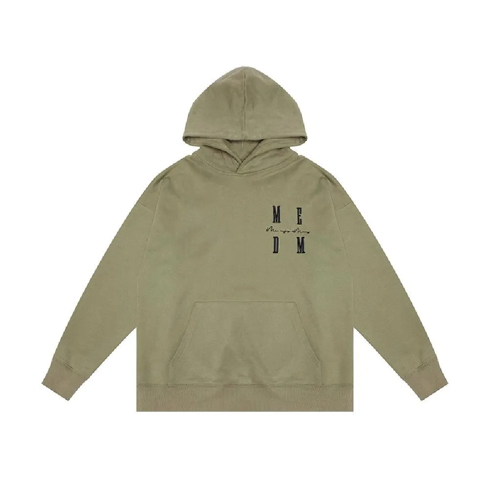 Hoodie With Embroidered Logo
