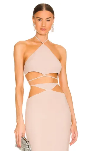 h:ours Adara Top in Neutral