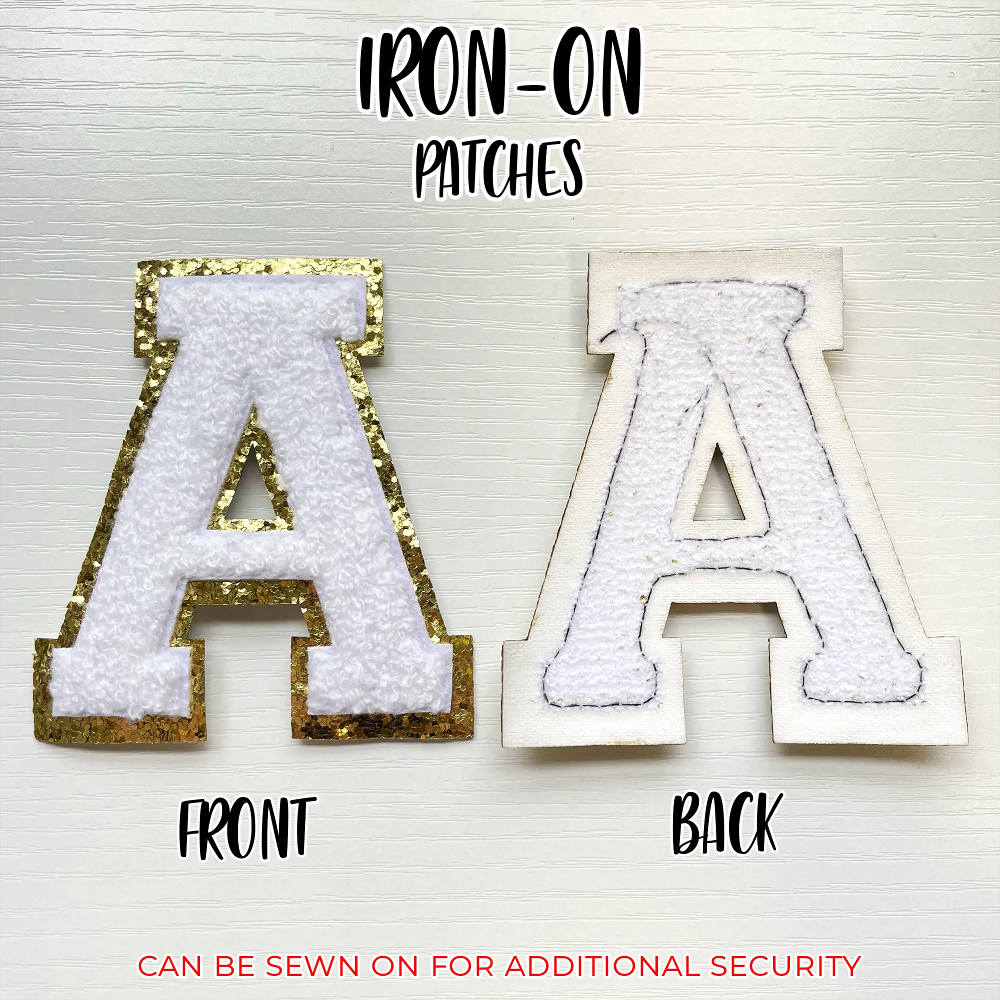 Kappa Kappa Gamma Iron-On Patch Set