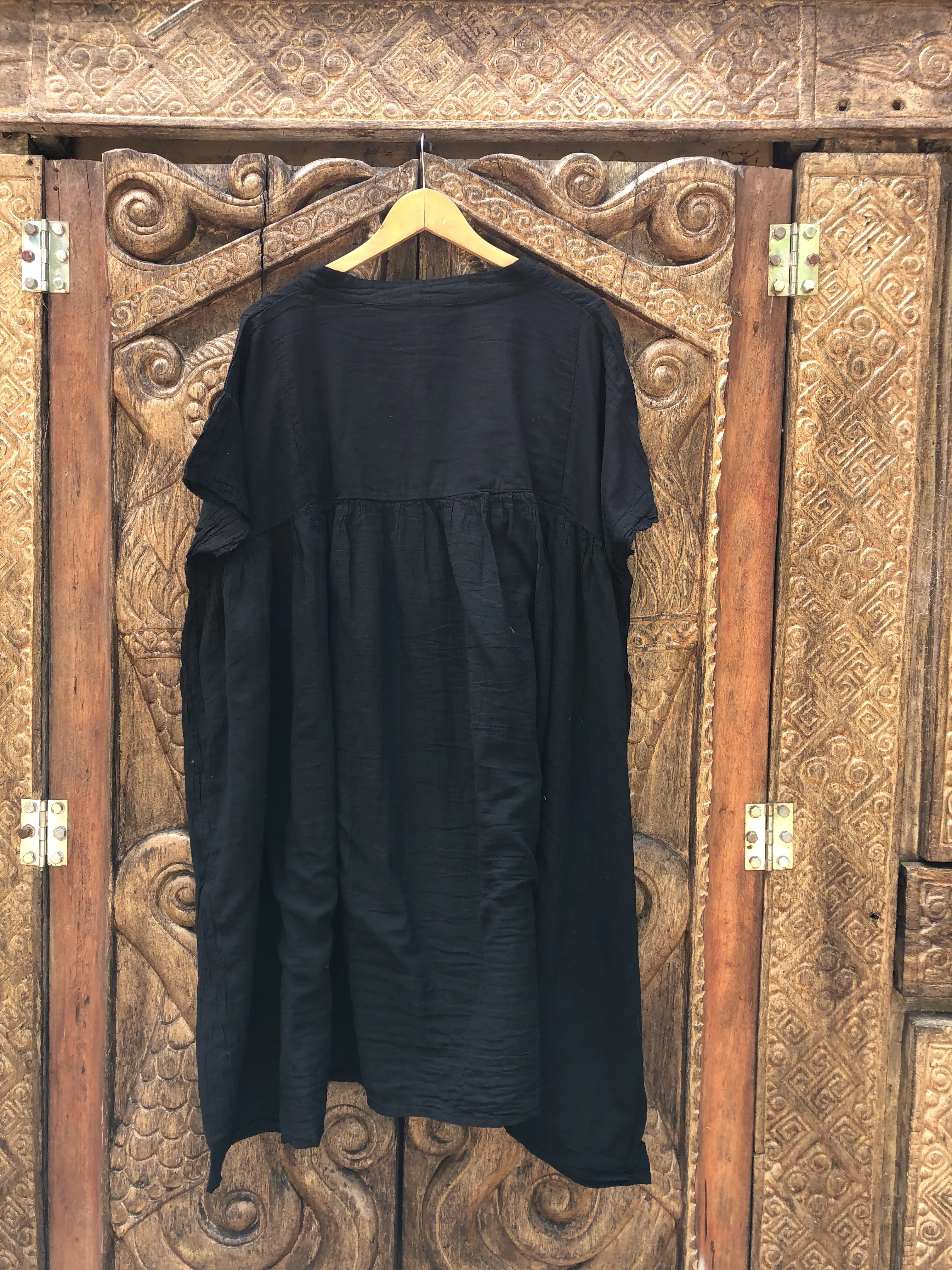 Karuna Dress - Mexican Fiesta Black