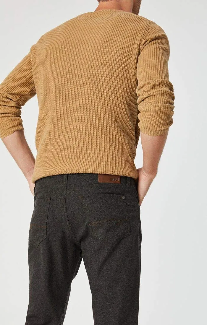 Mavi Men's Matt Size 34/32 Relaxed Fit Straight Leg Brown Feather Tweed Jeans