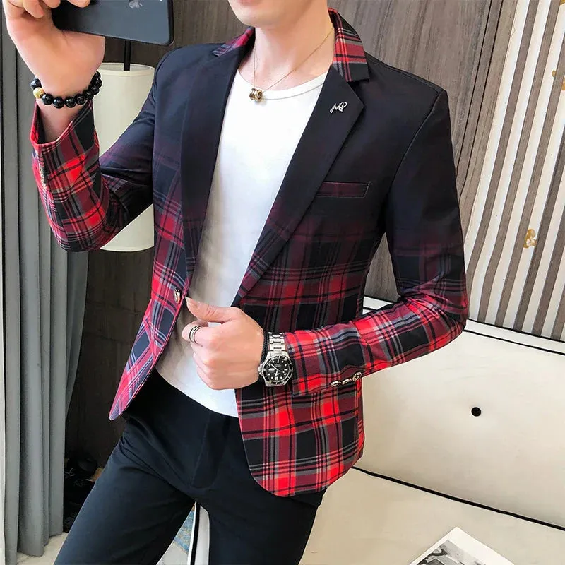 Men's Blazer Suit Jacket