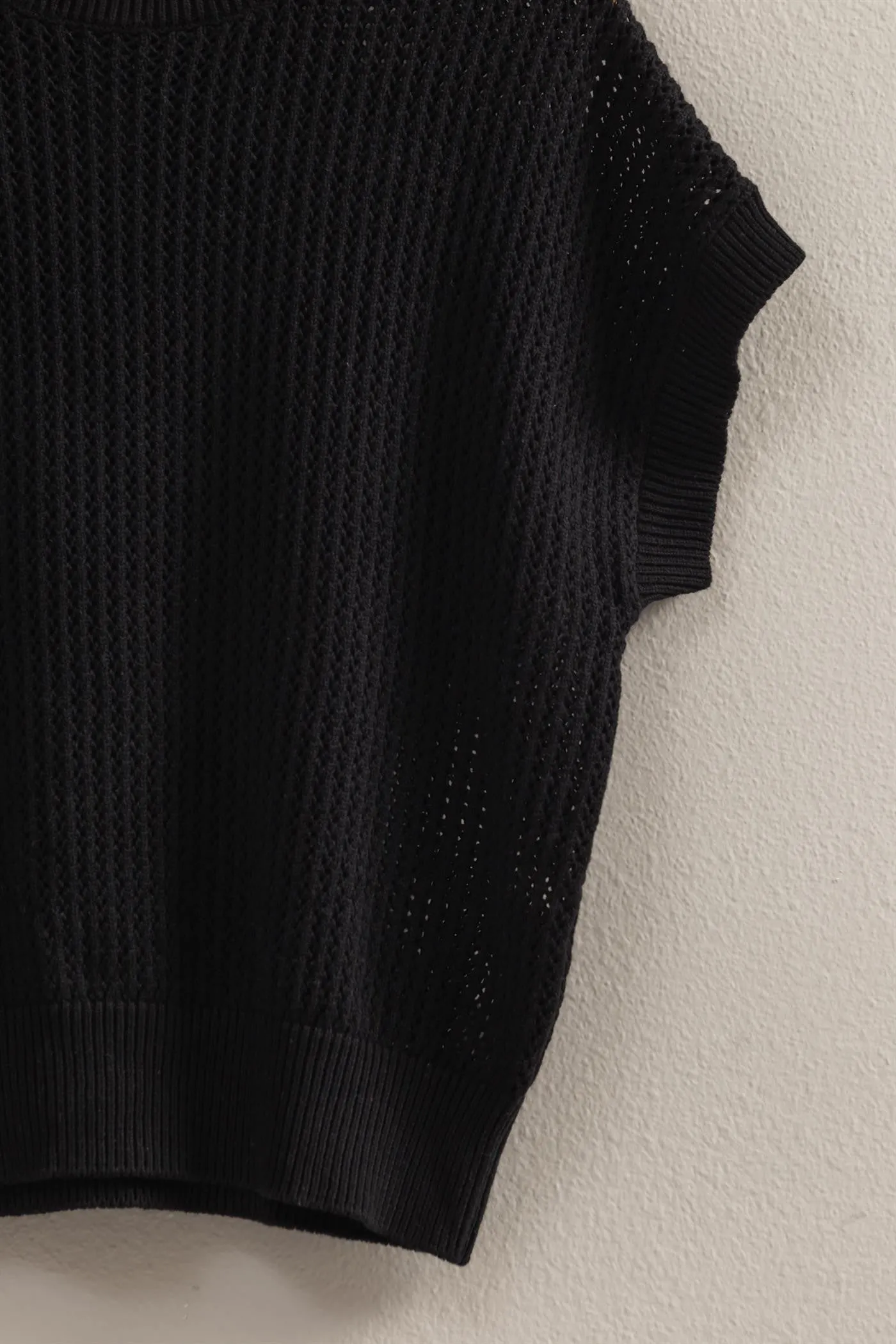 Onyx Charm Sweater Top