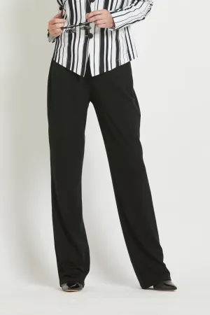 Paula Ryan Tailored Pant MircoJersey - Black