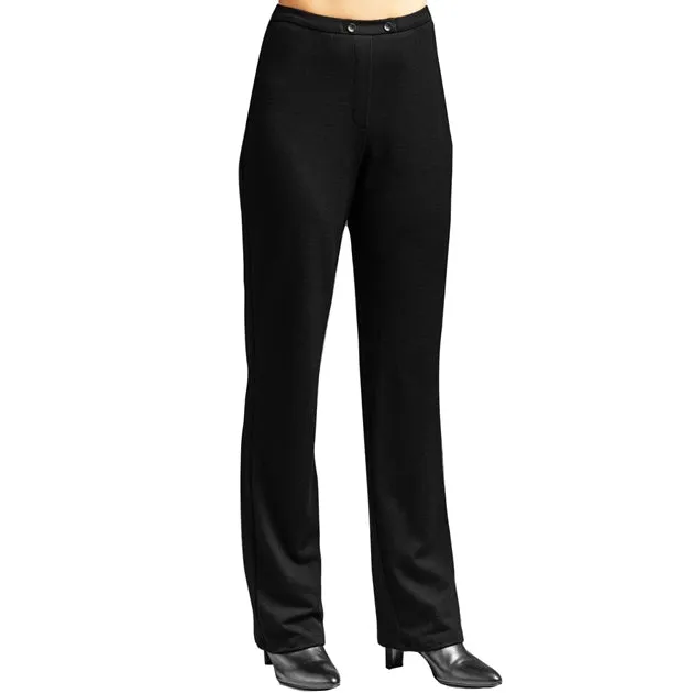 Paula Ryan Tailored Pant MircoJersey - Black