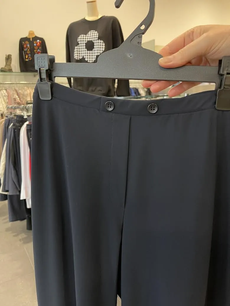 Paula Ryan Tailored Pant MircoJersey - Navy