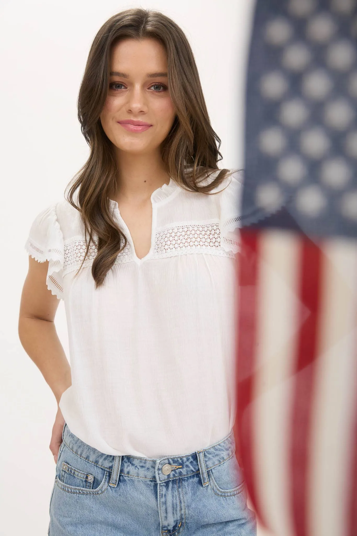 Peek A Boo Top