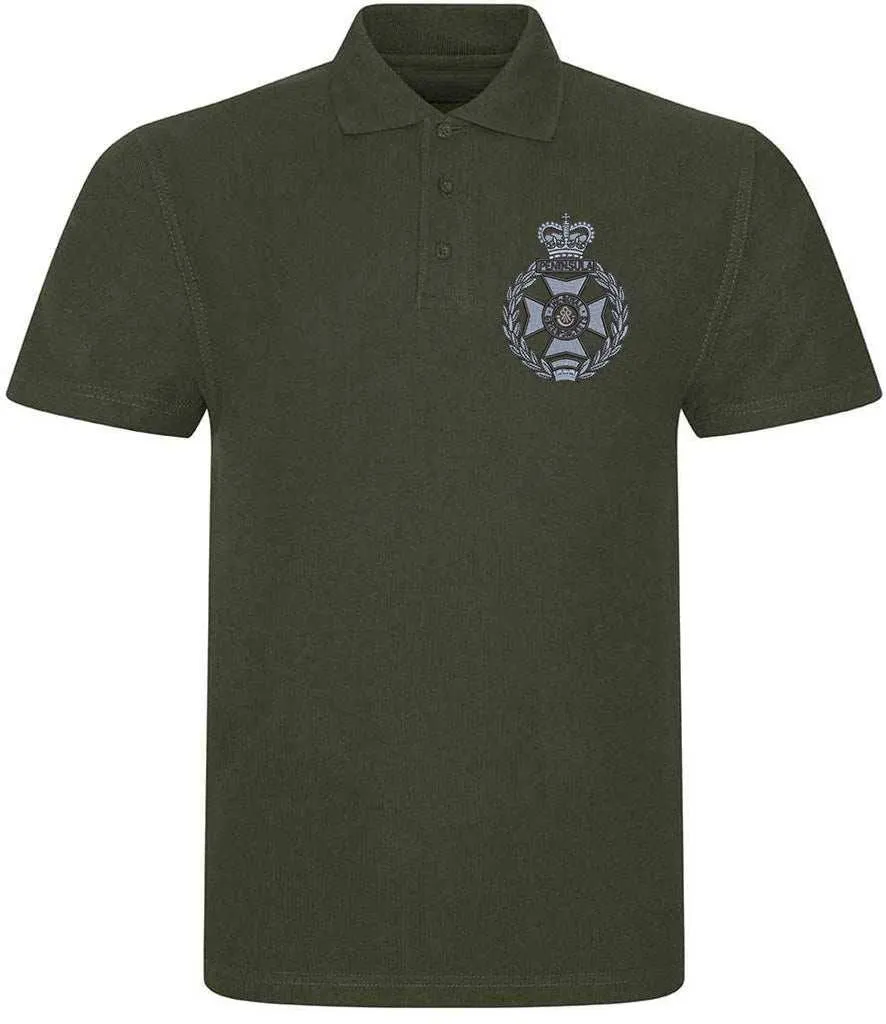 Royal Green Jackets Polo Shirt (Logo Back)