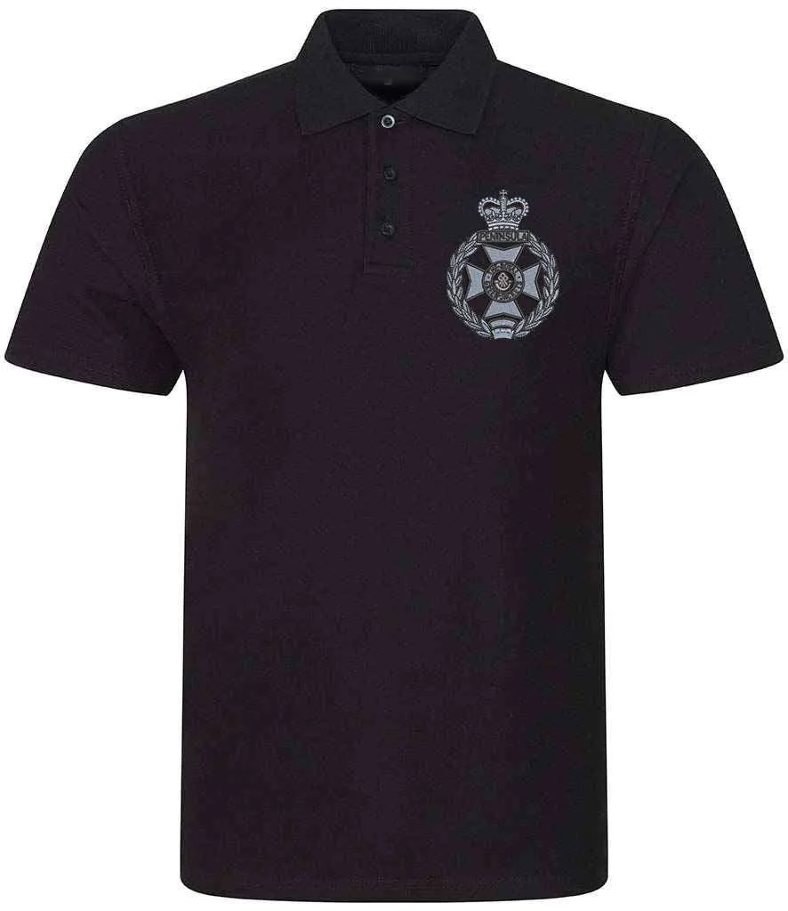 Royal Green Jackets Polo Shirt (Logo Back)