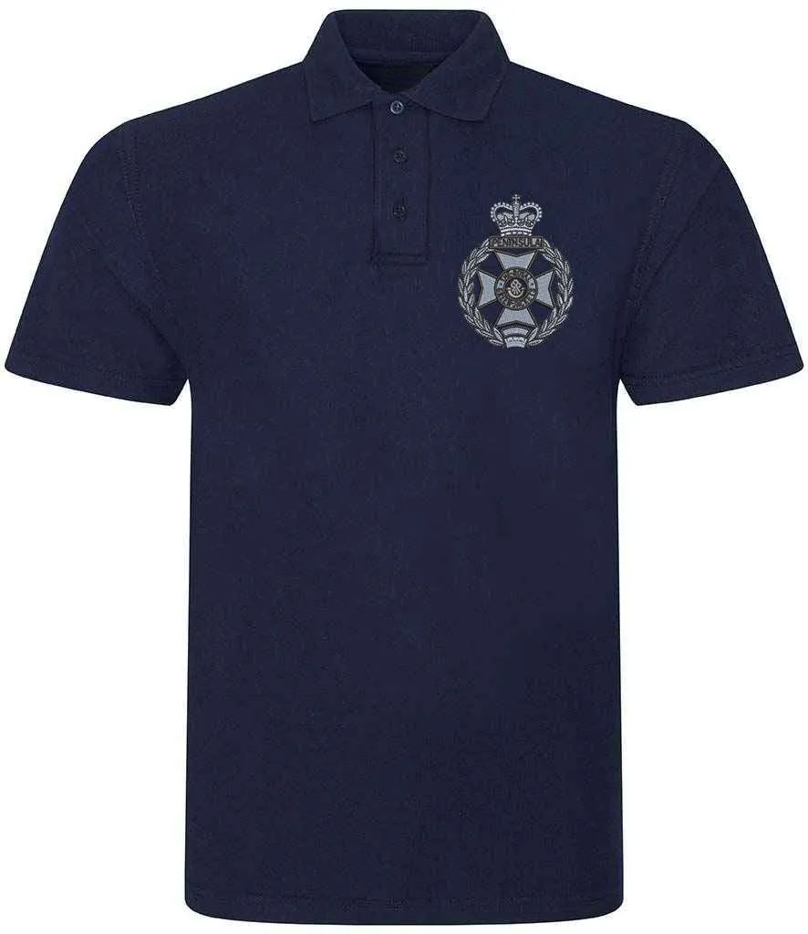 Royal Green Jackets Polo Shirt (Logo Back)