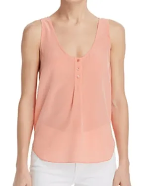 Silk Henley Tank