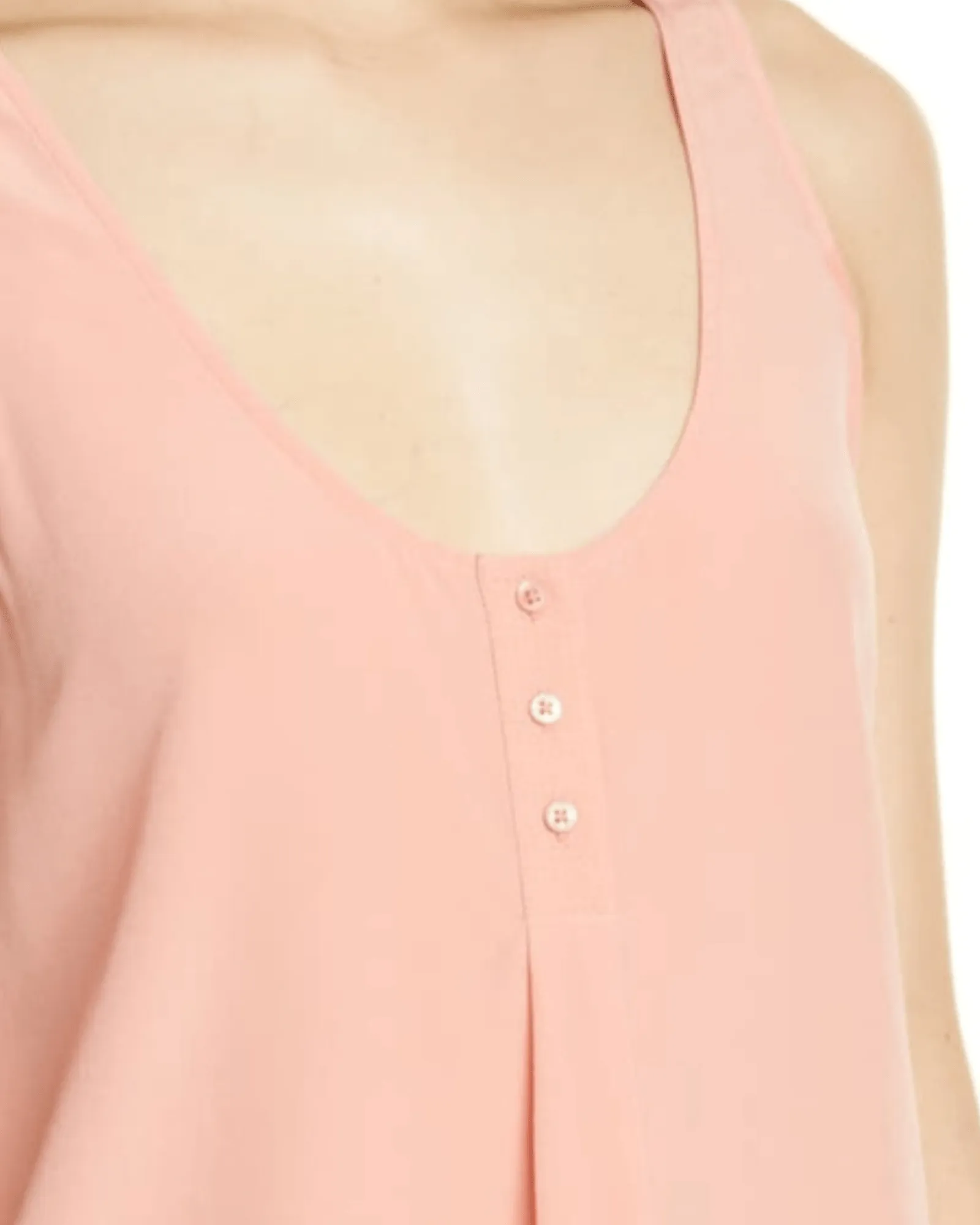 Silk Henley Tank