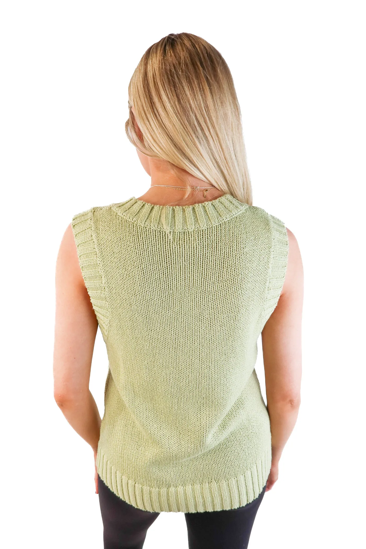 Song of style Springtime sweater vest (xs; retails for $168)