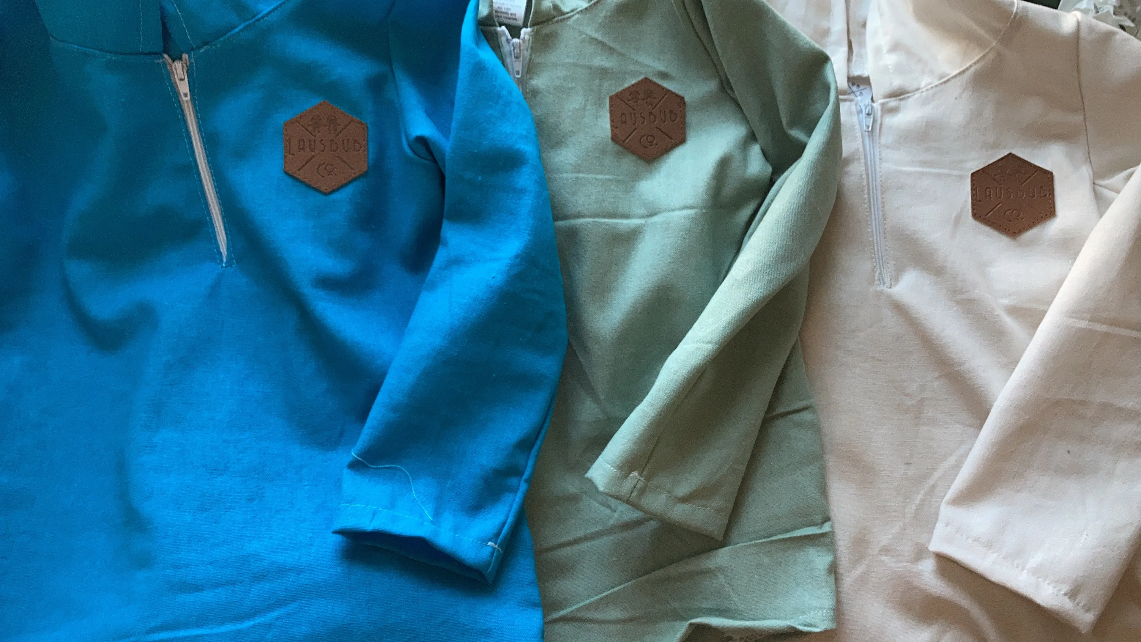 Stone Linen Beach Hoodie