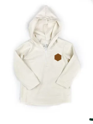 Stone Linen Beach Hoodie