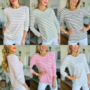 Stripe Breton Top