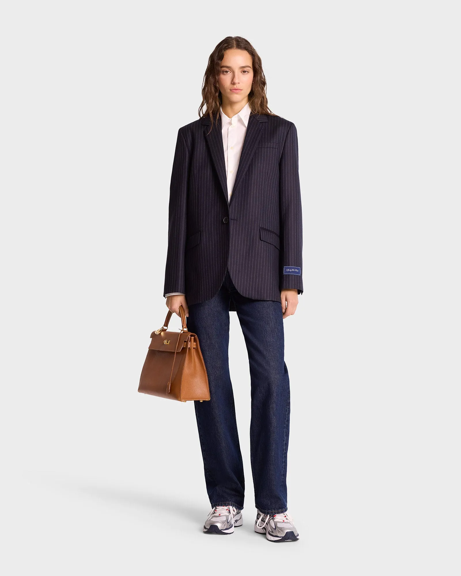 Tailored Blazer - Navy