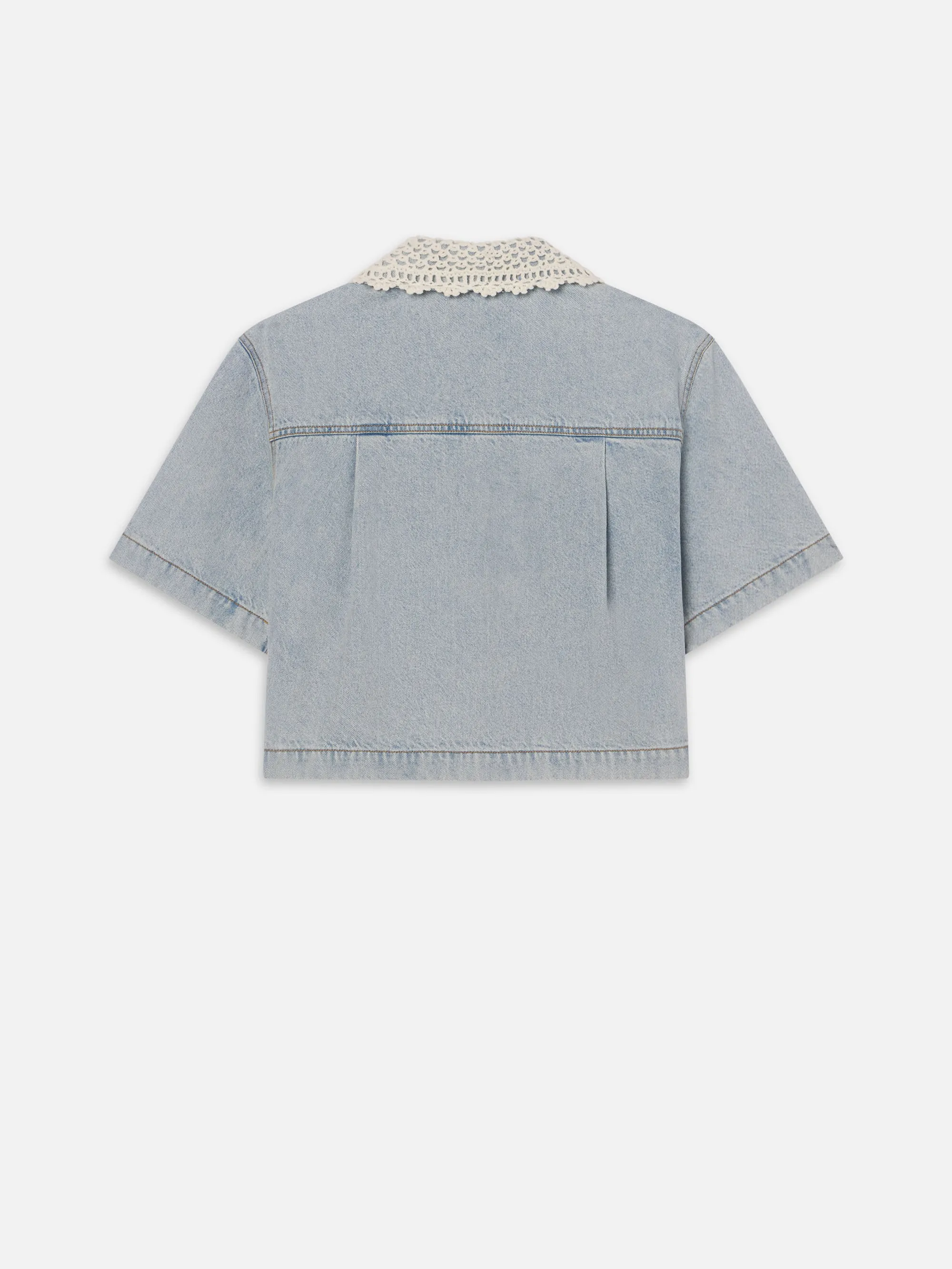 The Crochet Collar Shirt -- Florida