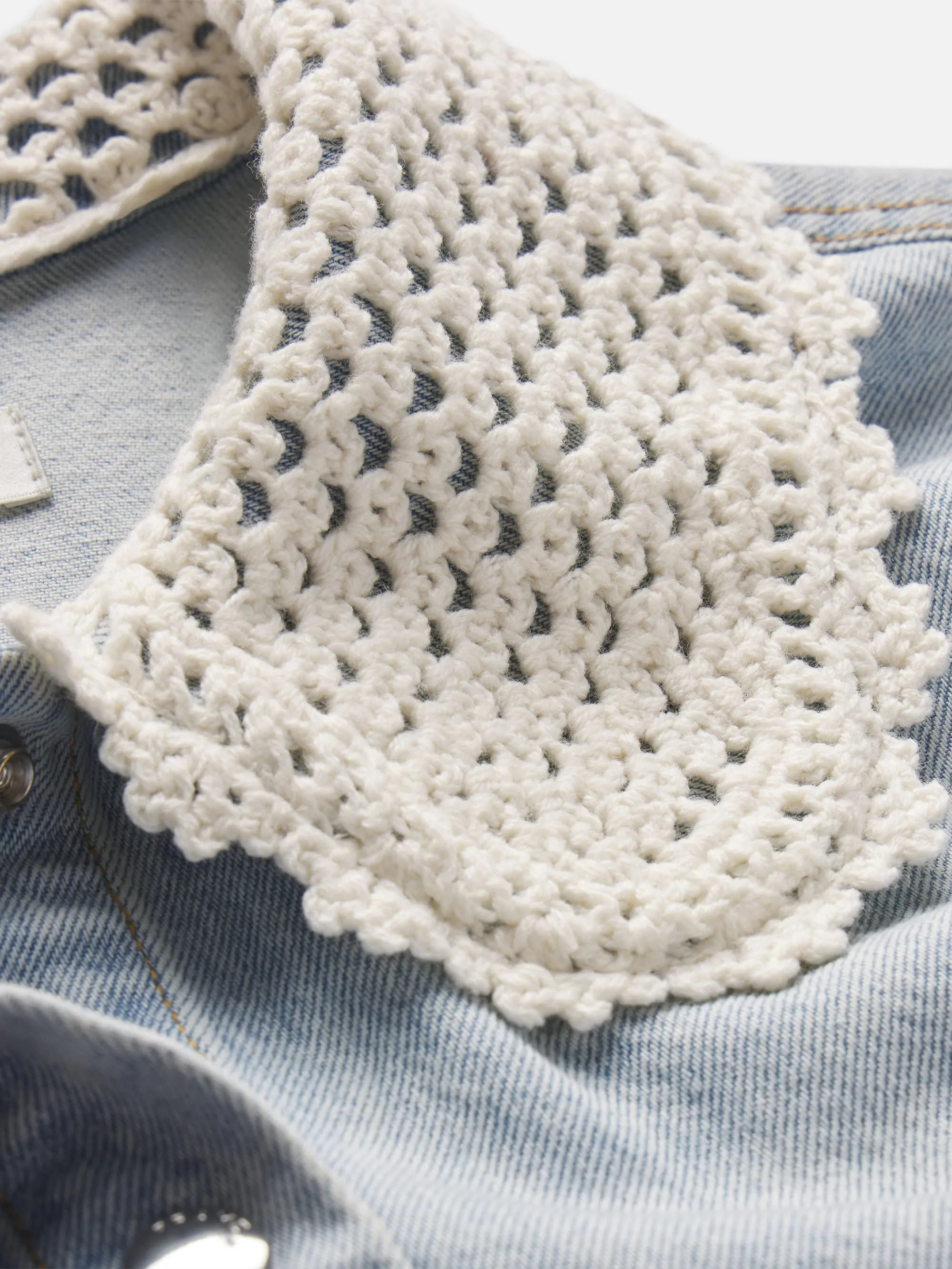 The Crochet Collar Shirt -- Florida