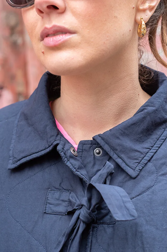 The New Society Panacea Navy Jacket