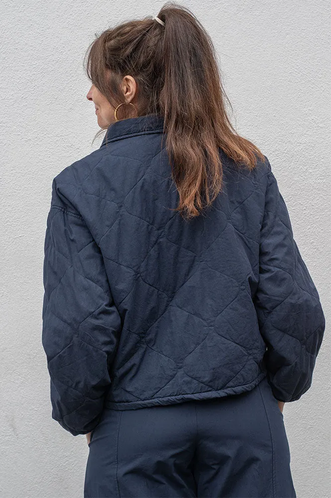 The New Society Panacea Navy Jacket