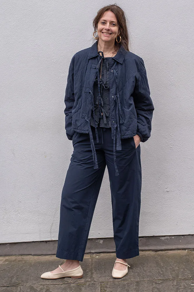 The New Society Panacea Navy Jacket