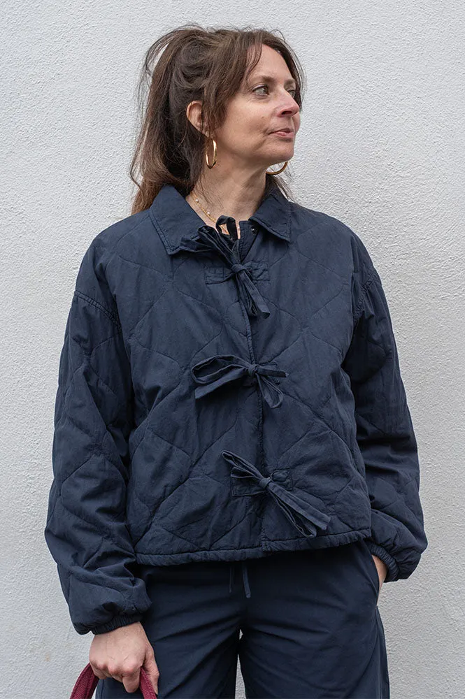 The New Society Panacea Navy Jacket