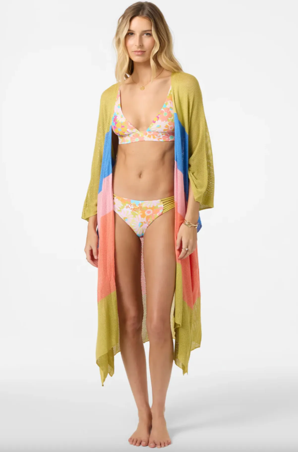 TYLER KIMONO DRESS (MUL)